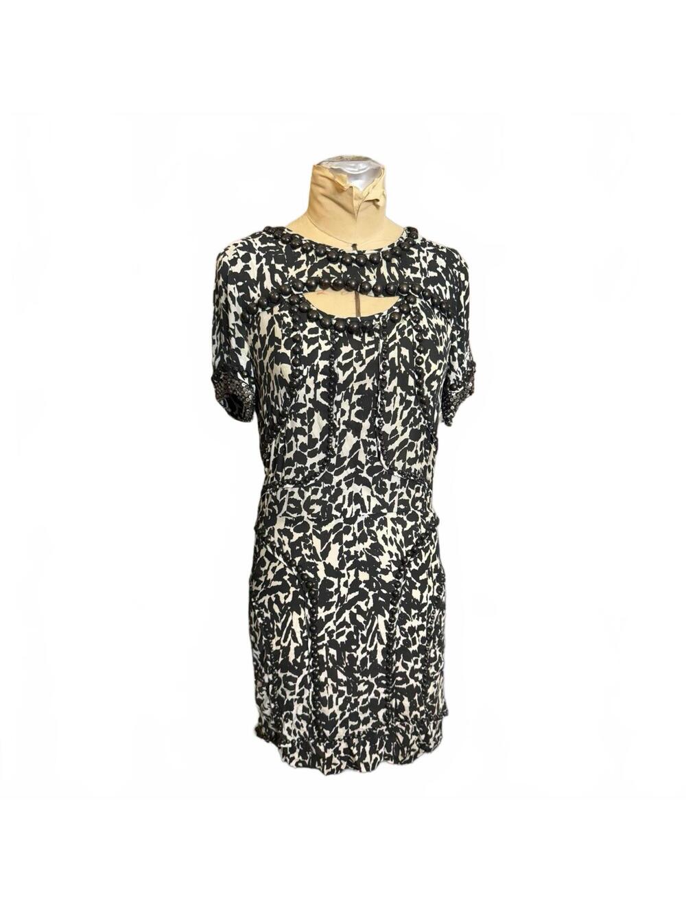 Isabel Marant Dress With Studded Metal Bead Detail
